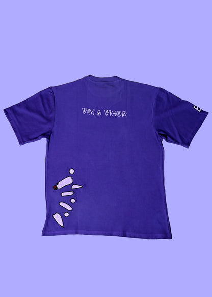 THE WITCH DOCTOR – Graphic Chenille Embroidered Tee